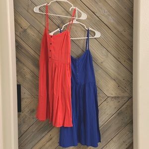 Express Pink AND Purple Express Spaghetti Strap Dress